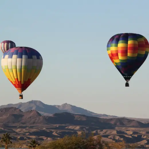 Hot air balloons