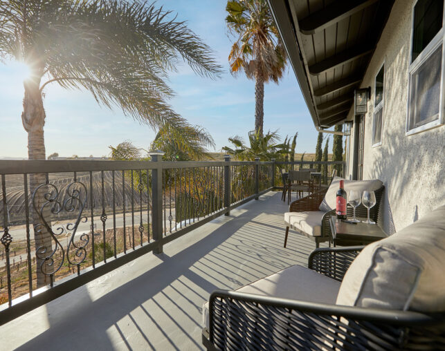 vineyard suite balcony