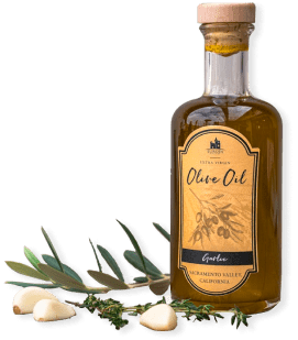 a bottle of olive oil