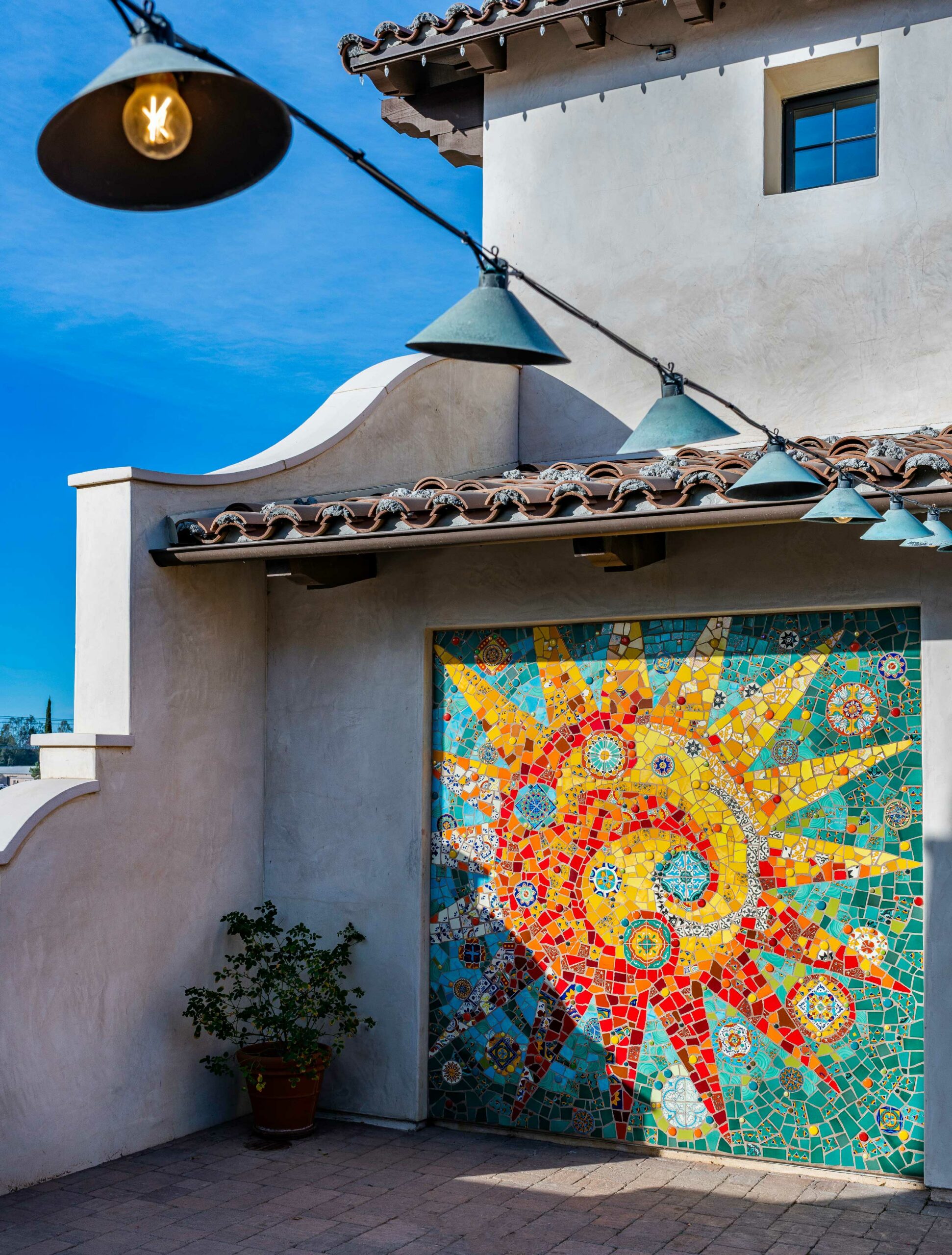 mosaic wall